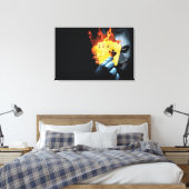 Toile Premium encadrée Joker (Brillant) (Insitu(Chambre))