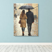 Toile Premium Wrapped Canvas 18 x 24 in (Insitu (Plancher de Bois))