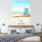 Toile Prenez des Vacances (Insitu(Chambre))