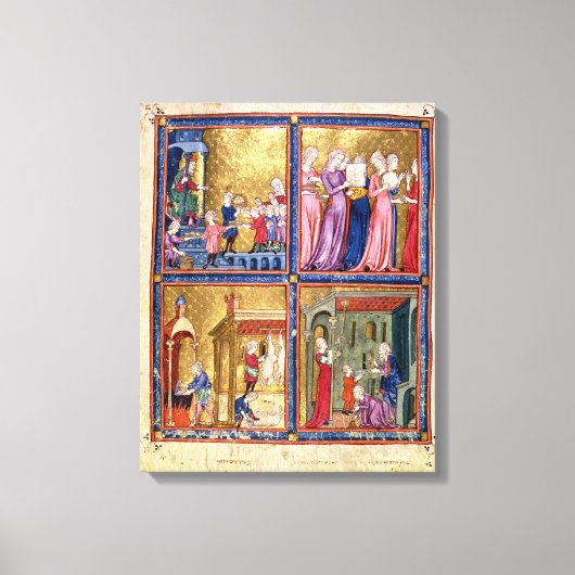 Toile Préparation de la Pâque (Recto)