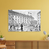 Toile Préparation de l'enchaînement des condamnés (Insitu(Salon))