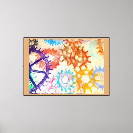 Toile Préparation des Pastels (Recto)