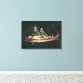 Toile Près De L'Expérience De La Mort Voir Le Mal Esprit (Insitu (Plancher de Bois))