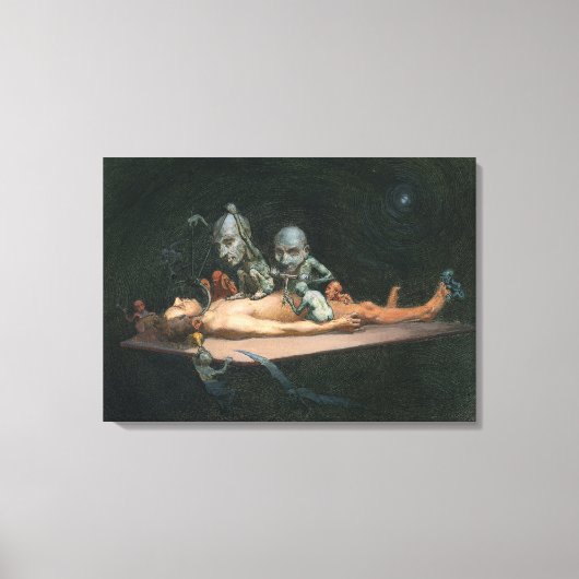 Toile Près De L'Expérience De La Mort Voir Le Mal Esprit (Recto)