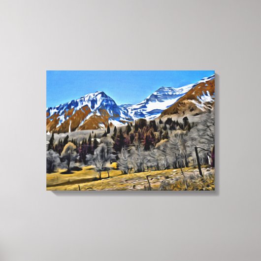 Toile Près de Sundance Resort dans l'Utah (Recto)