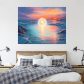 Toile « Présence » - Un portrait de l'origine (Insitu(Chambre))