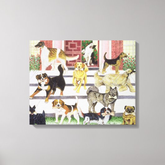 Toile Présents de la partie (Recto)