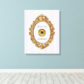 Toile Presse pour Champagne | (Insitu (Plancher de Bois))