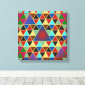 Toile Pretty triangle pattern III + your ideas (Insitu (Plancher de Bois))