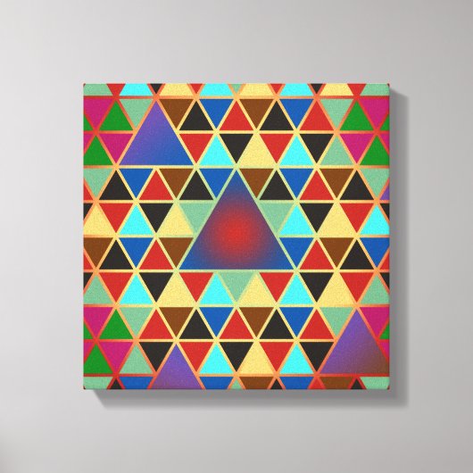 Toile Pretty triangle pattern III + your ideas (Recto)