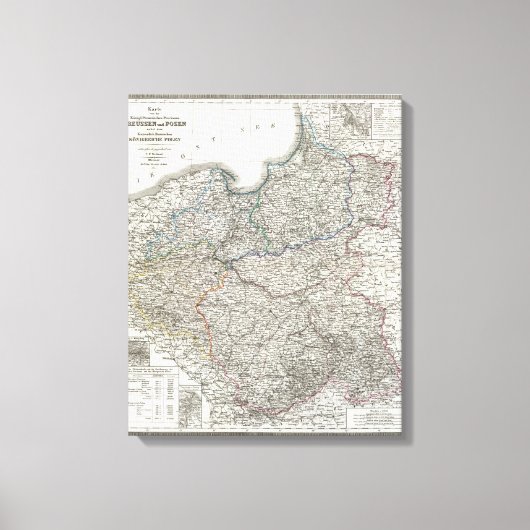 Toile Preussen, Posen, Polen (Recto)