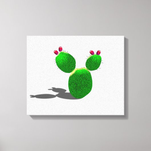 Toile Prickly Pear Cactus (Recto)