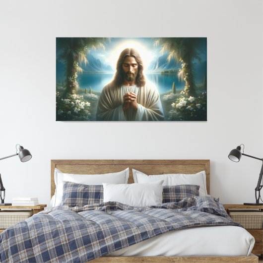 Toile Prier Jésus (Insitu(Chambre))