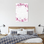 Toile Prière Al HaNisim Hanoukka en hébreu et anglais (Insitu(Chambre))