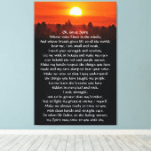 Toile Prière amérindienne (Insitu (Plancher de Bois))