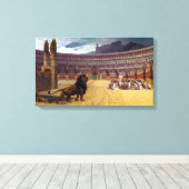 Toile Prière Dernière des martyrs chrétiens | J-L Gé me (Insitu (Plancher de Bois))