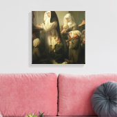 Toile Prière des enfants souffrant du ver des sangliers (Insitu(Salon))