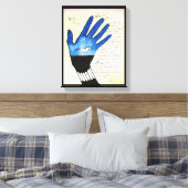 Toile "Prière Lakota" (Insitu(Chambre))