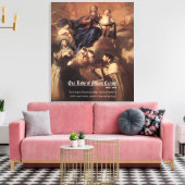 Toile Prière Notre-Dame du Mont Carmel (Insitu(Salon))