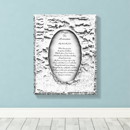 Toile Prière Pour La Restauration (Insitu (Plancher de Bois))
