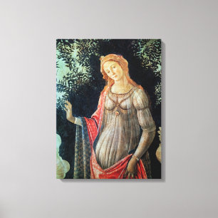 Toile Primavera, détail de Vénus, c.1478