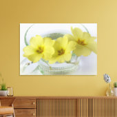 Toile primrose dans une tasse de café (Insitu(Salon))