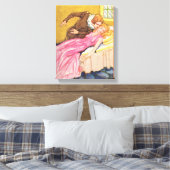 Toile Prince Charming baiser Beauté dormante (Insitu(Chambre))