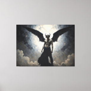 Toile Prince de l'Enfer Lucifer