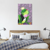 Toile Prince Grenouille - Bisou (Insitu(Chambre))