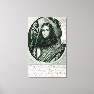 Toile Prince Rupert du Rhin gravé par William