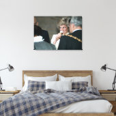Toile Princesse Diana Allemagne 1987 (Insitu(Chambre))