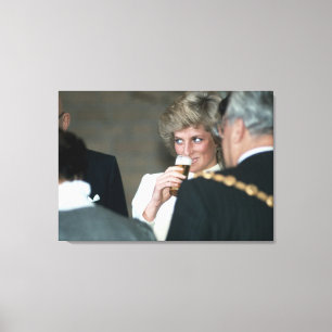 Toile Princesse Diana Allemagne 1987