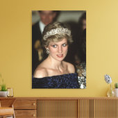 Toile Princesse Diana Portugal 1987 (Insitu(Salon))
