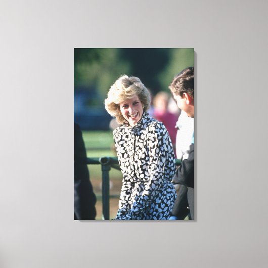 Toile Princesse Diana Windsor 1985 (Recto)