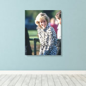 Toile Princesse Diana Windsor 1985 (Insitu (Plancher de Bois))