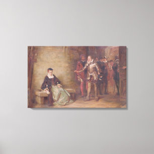 Toile Princesse Elizabeth (1533-1603) à la tour (huile o