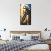 Toile Princesse indienne (Insitu(Chambre))