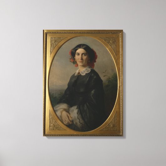 Toile Princesse Johanna von Bismarck, 1857 (Recto)