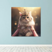 Toile Princesse photo de chat pour la décoration (Insitu (Plancher de Bois))