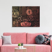 Toile Princesse Vintage (Insitu(Salon))