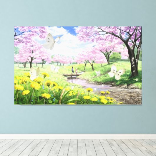 Toile Printemps (Insitu (Plancher de Bois))