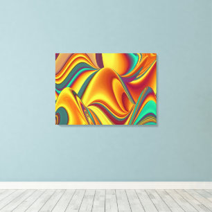 Toile Printemps Été Automne Fleurs Magie