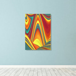 Toile Printemps Été Automne Fleurs Magie