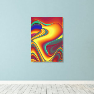 Toile Printemps Été Automne Fleurs Magie