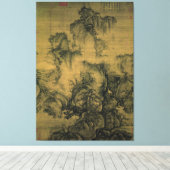 Toile Printemps / par Guo Xi / (Insitu (Plancher de Bois))