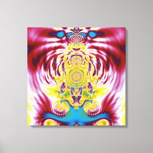 Toile Printemps rouge (Recto)