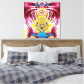 Toile Printemps rouge (Insitu(Chambre))