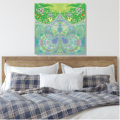 Toile Printemps vert (Insitu(Chambre))