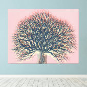 Toile Printété automne hiver arbre #3 (Insitu (Plancher de Bois))