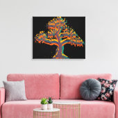 Toile Printété automne hiver arbre #4 (Insitu(Salon))